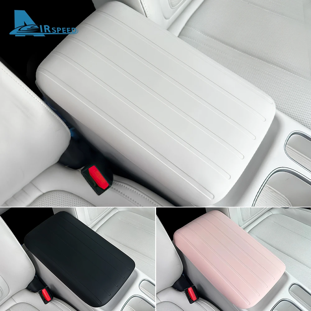 For Geely Geome X 2025 2026 Premium Silicone Armrest Box Protective Cover Center Console Armrest Guard Car Interior Modification