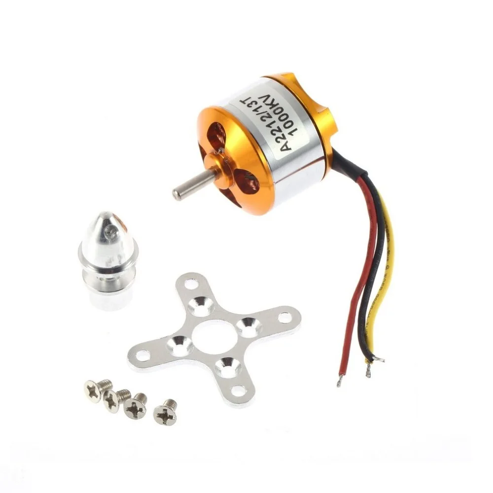 New Brushless Motor A2212 2212 1000KV/1400KV/2200KV 40A ESC 6035/8060/1060 Propeller SG90 9G Servo for RC Fixed Wing Helicopte