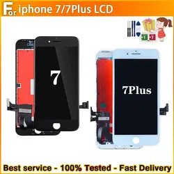 AAA+ For iPhone 7 /7plus LCD Display With Touch Screen Sensor Panel Assembly Replacement For iPhone  7 /7plus LCD 100 % Test