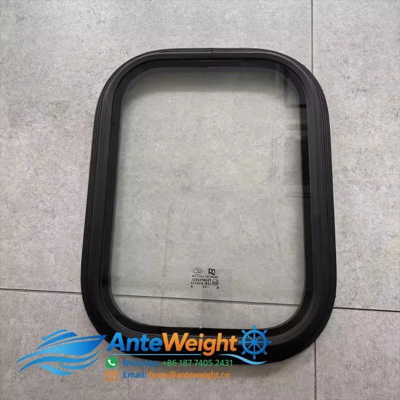 Customizable Waterproof and Fireproof Aluminum Alloy Fixed Window for Marine Use on Boats and Ships