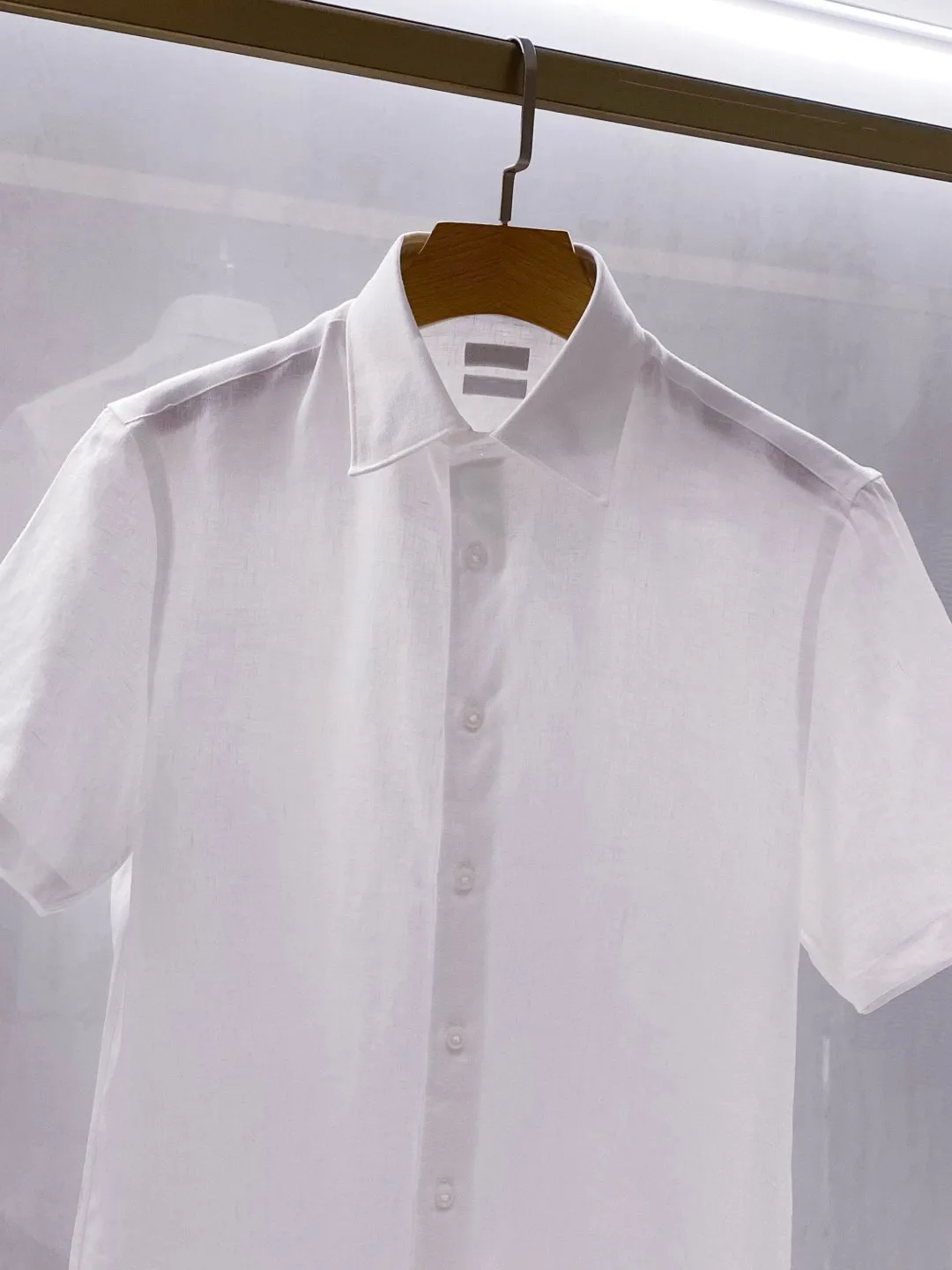 BC Old Money Wind Summer 100% Linen Short Sleeve Shirt Men's Casual Top Shirt