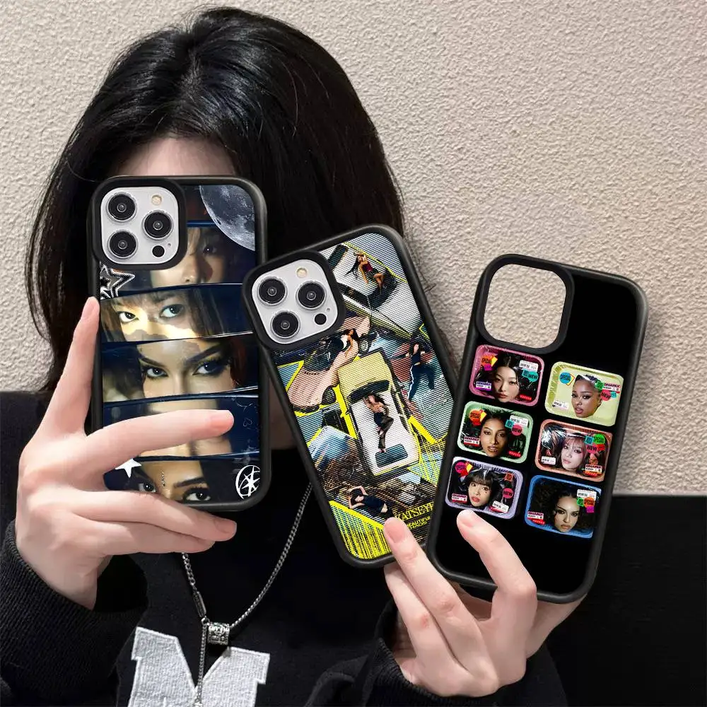 K-Katseye G-Gnarly Group Für iPhone 17 16 Pro Max Air 15 14 13 12 Mini Plus 11 Harte PC+TPU Handy-Rückabdeckung