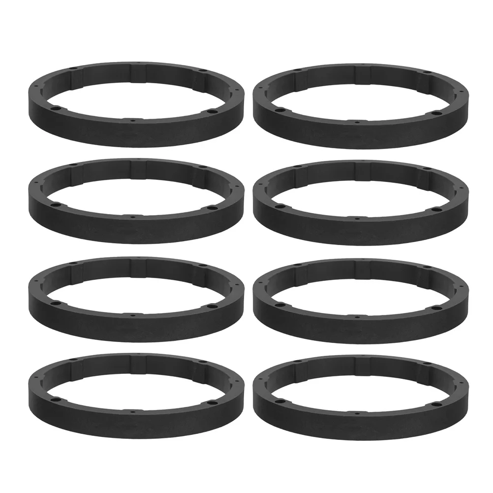 8 قطعة مكبر صوت للسيارة محول خواتم 6.5 بوصة فاصل صلب عالمي لمكبرات صوت الباب الأمامي والخلفي نظام الصوت التلقائي #5