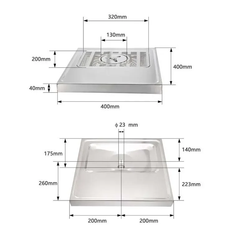 Glass Rinser Assembly For Drip Tray For Bar Or HomeBrew Draft Beer Dispenser Accessory