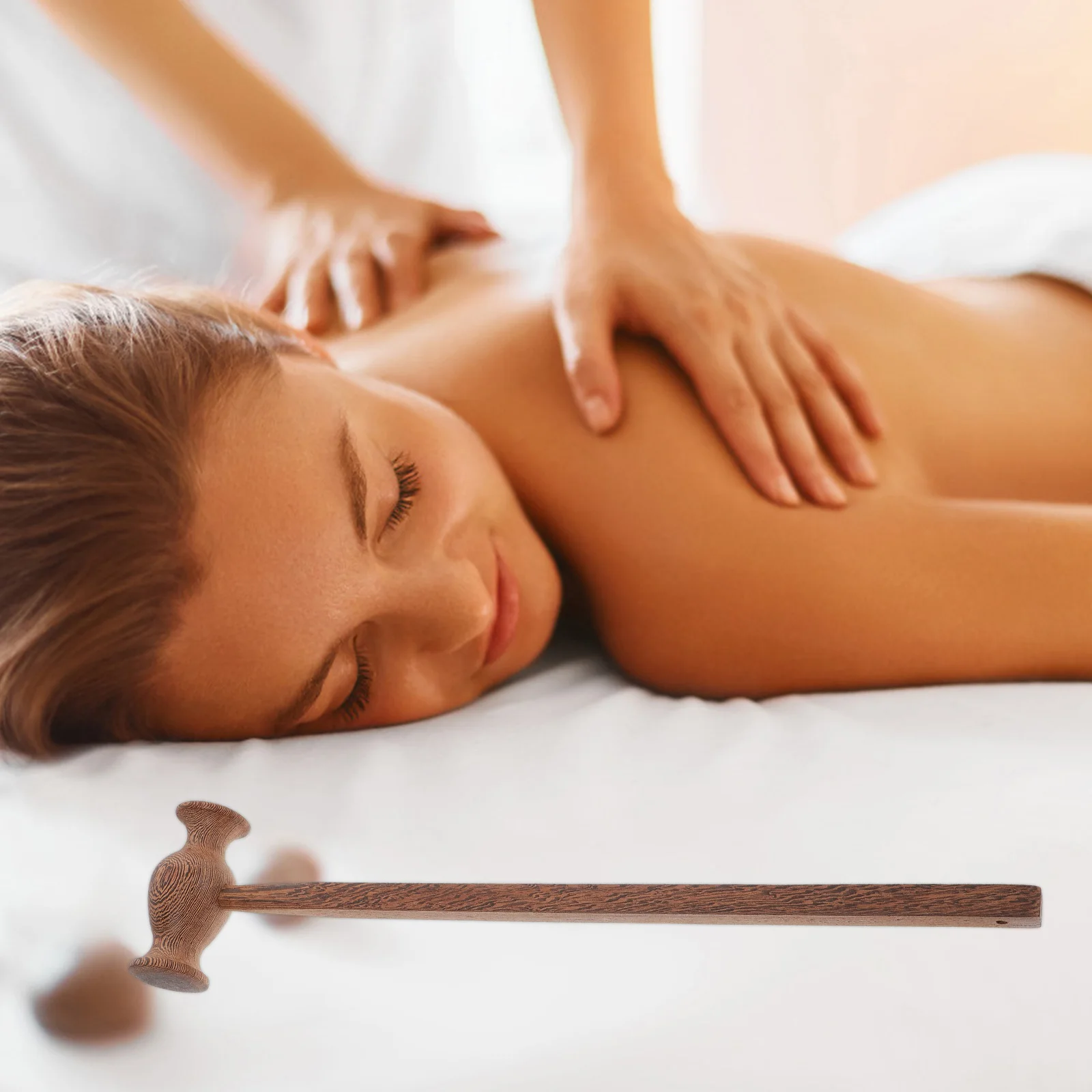 1 قطعة مطرقة اللياقة البدنية عصا تدليك الإبداعية للجسم نقطة الوخز الإغاثة الظهر الكتف جهاز مساج محمول أداة علاج دائم #4