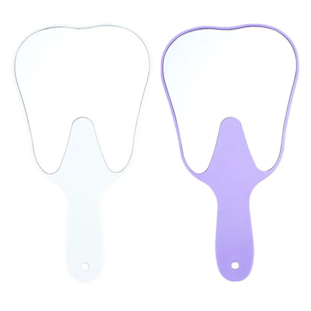 2Pcs Compact Makeup Mirror Sturdy Handheld Mirror for Women Lightweight Portable Design Ideal for Travel Home Or Office