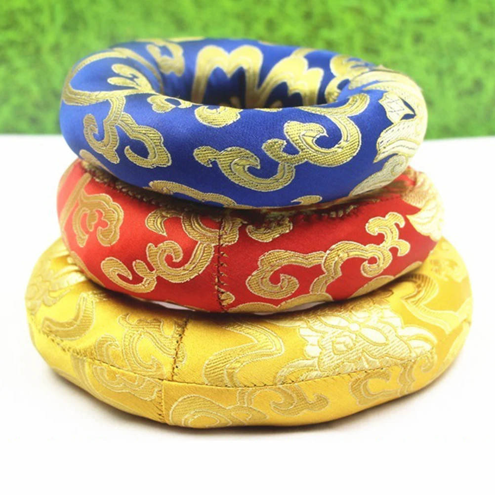 

Music Meditation Bowl Washer Singing Pad Decor Mat Decorate Handmade Sound