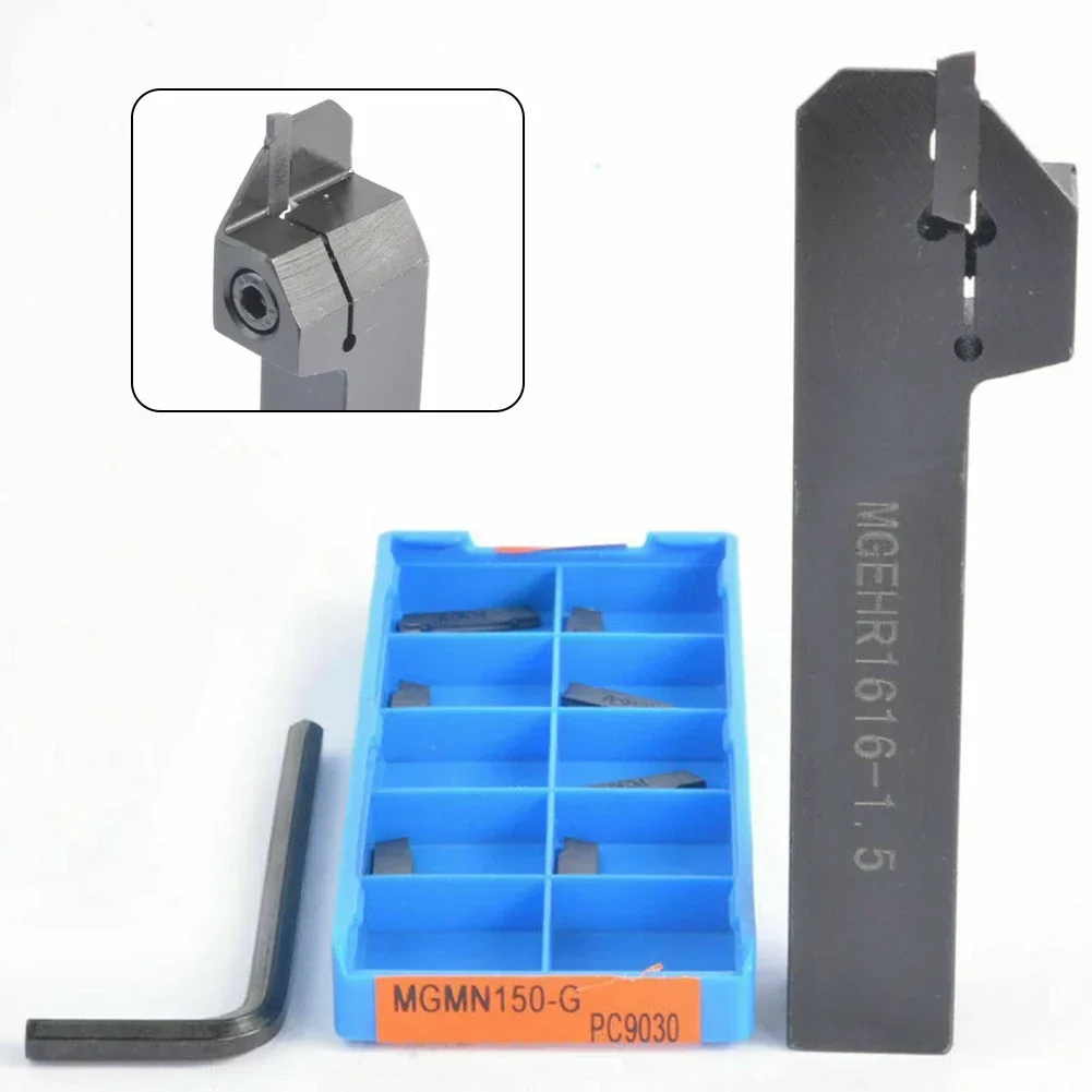 Excellent Performance and Long lasting Durability MGEHR1616 1 5 + MGMN150G External Slot Groove Turning Tool Holder