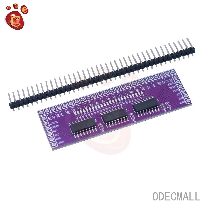 5pcs/lot Microcontroller Serial to Parallel Pin IO Expansion Module 74HC595 Output Port Expansion 3 to 24pin LED control
