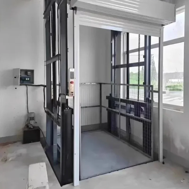 Customized Factory Hydraulic Lift Platform - Small Guide Rail Cargo Elevator(deposit)