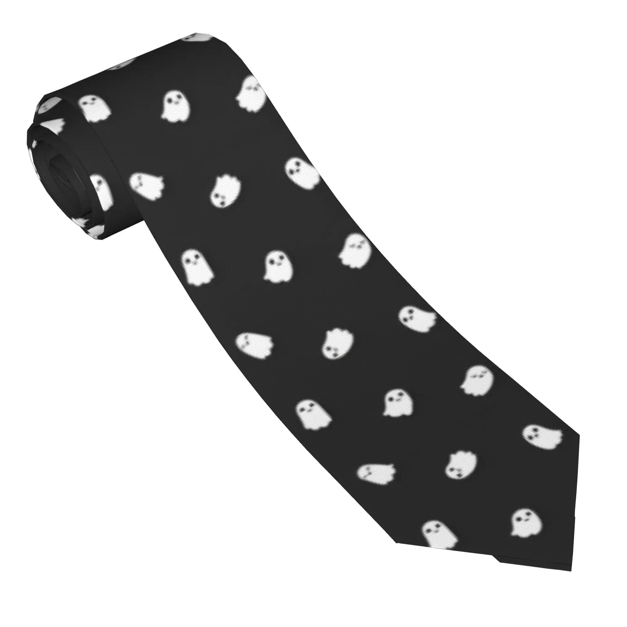 Halloween Pumpkins Ghosts Gothic Magics Men Women Necktie 8 cm Wide Neck Ties for Men Shirt Accessories Gravatas Cosplay Props
