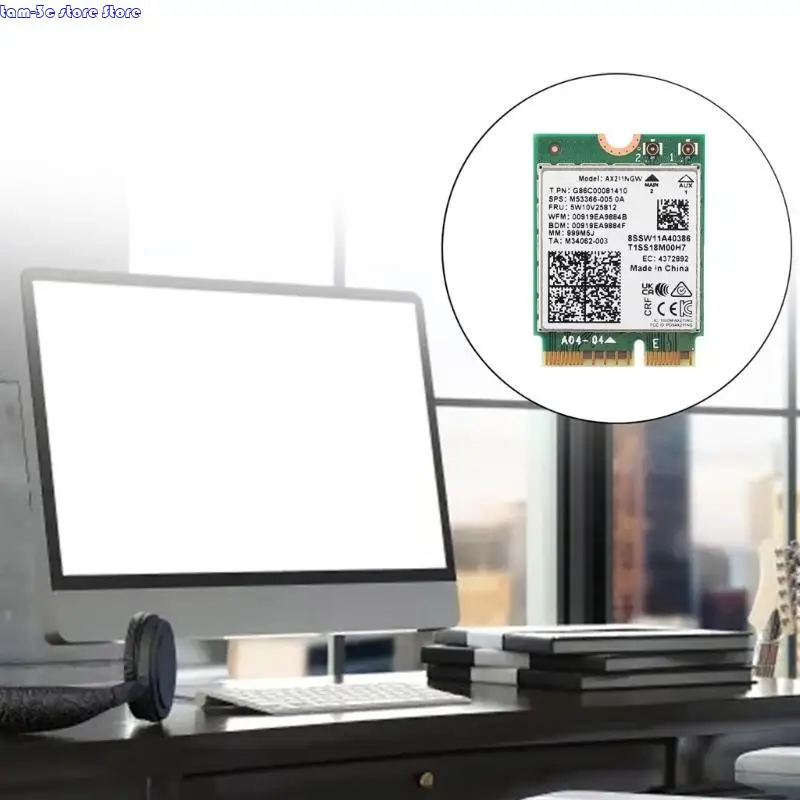 D0UA BT5.3 WiFi Module- Wi-Fi6e 2.4/5/6G Три-диапазона Гигабит- беспроводная сетевая карта cnvio