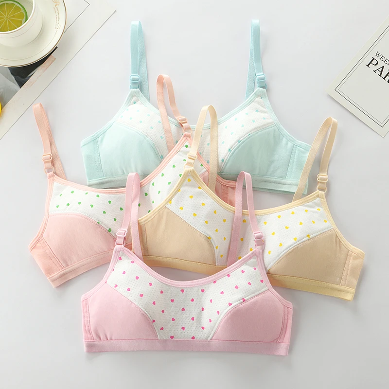 Girls' underwear development period, small vest, girls, adults, elementary school students, cotton, 10-13 year old girls, middle