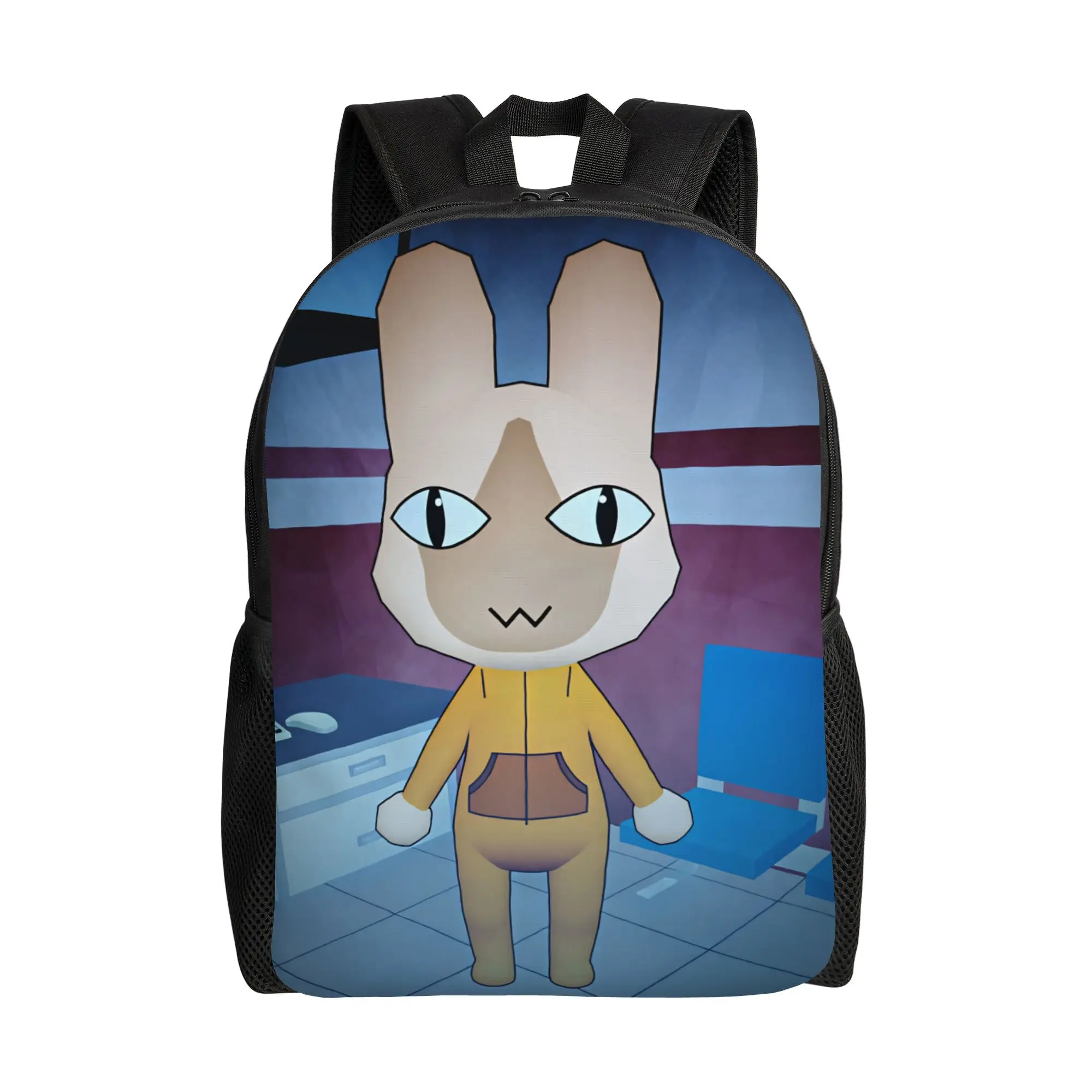 Animal Hospital Backpack  Boy Polyester Hiking Backpacks Durable Casual High School Bags Rucksack