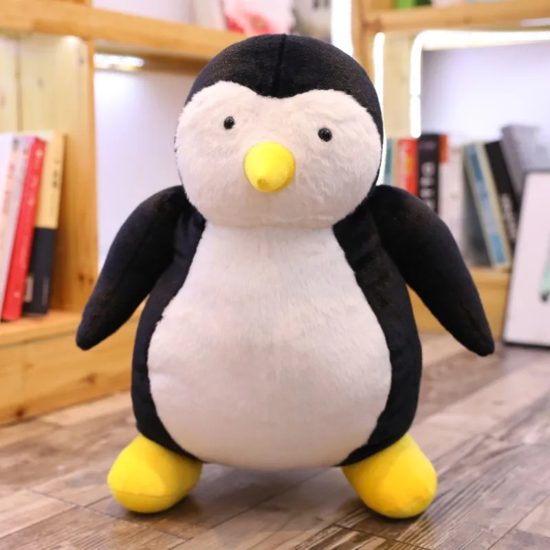 27/47cm amigos hugsy pinguim brinquedos de pelúcia o pinguim em torno de amigos boneca de pelúcia bonito rachel bonecas de pelúcia brinquedos para crianças presente