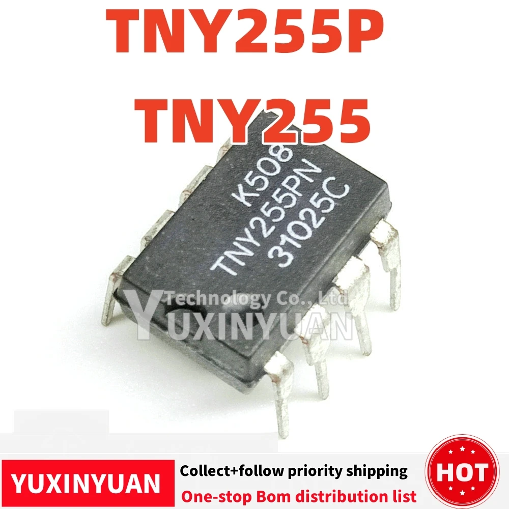 10pcs/lot TNY255P TNY255 DIP IC NEW IN STOCK  YUXINYUAN