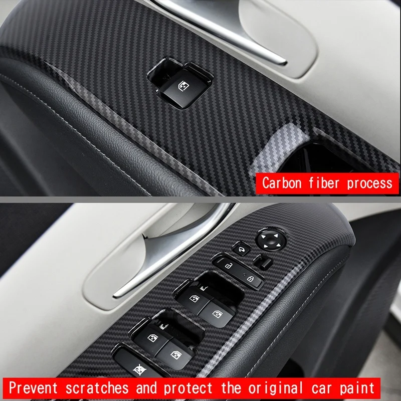 Car Window Glass Regulator Switch Panel Window Switch Panel Cover For Hyundai Tucson 2021 For Korean Cars