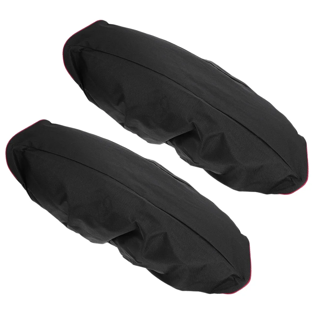 2pcs 윈치 커버 통기성 옥스포드 패브릭 커버 전기 윈치 보호 커버 윈치 커버 헤비 듀티