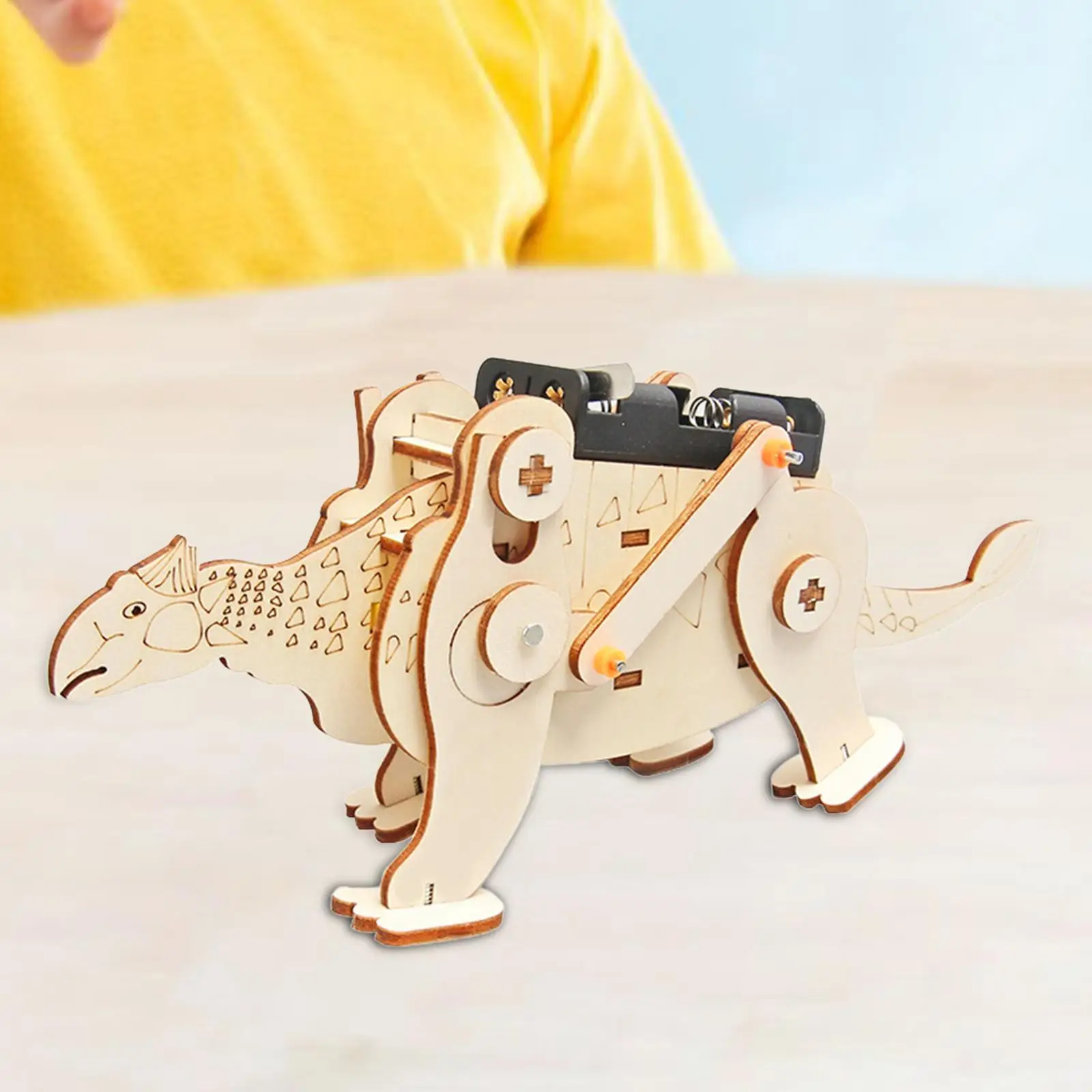

DIY научная версия, DIY Электрический ползающий Динозавр для детей