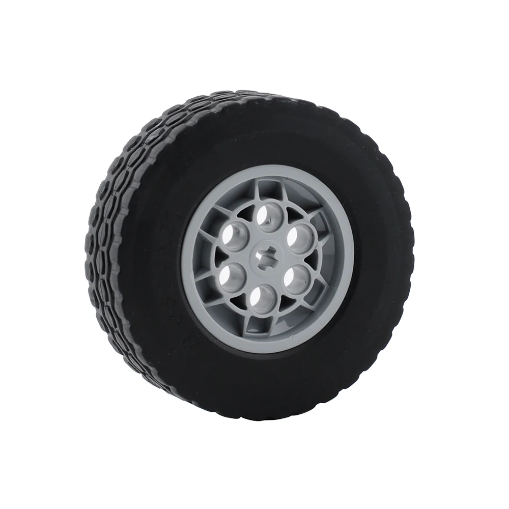 車のホイールタイヤ + ホイールハブ 62.4*20mm Legoeds 32019+86652 と互換性あり