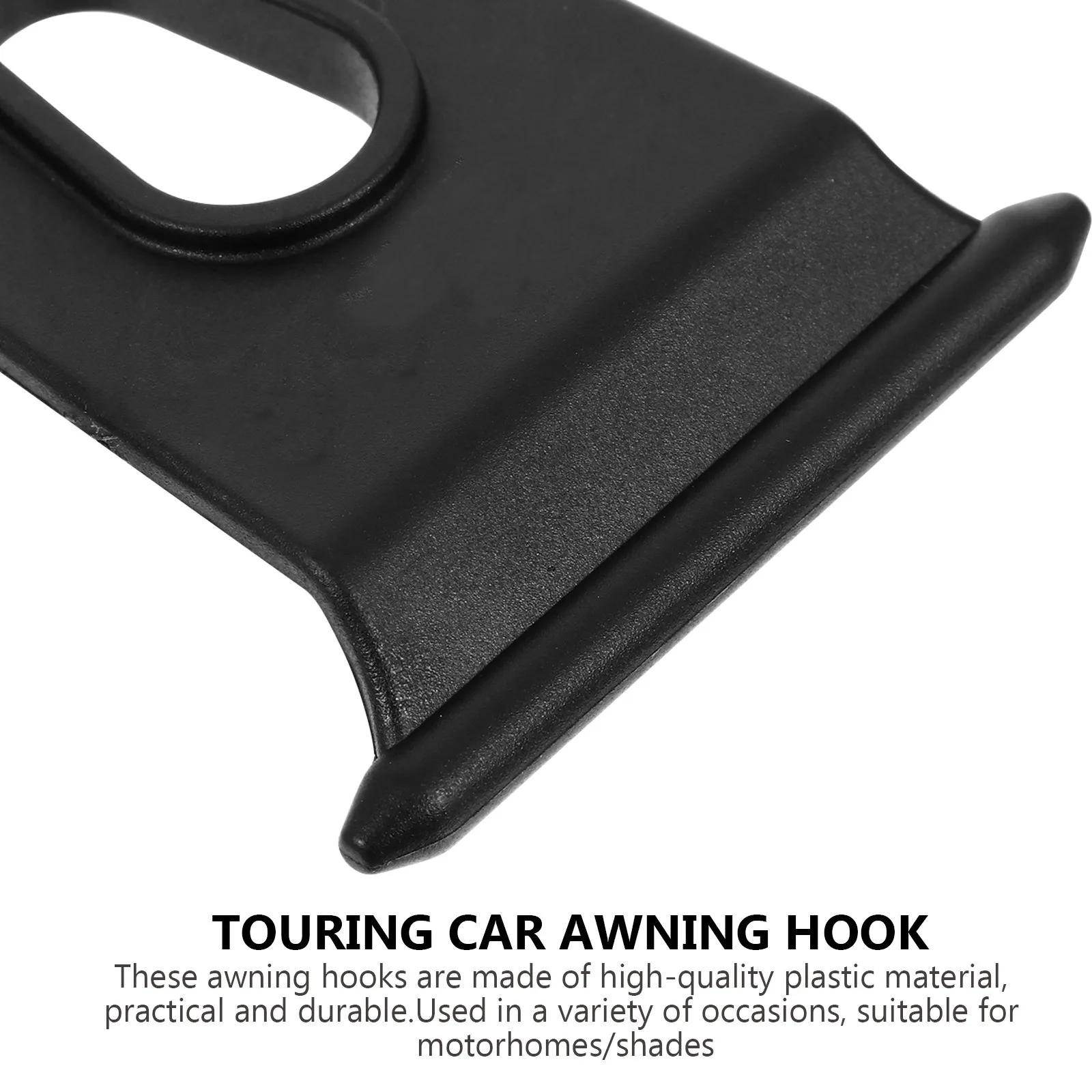 10Pcs Rv Awning Hook Ring Plastic Motor Caravan Automatic Roll Out Awning Scooter Strip Channel Replacement Hooks