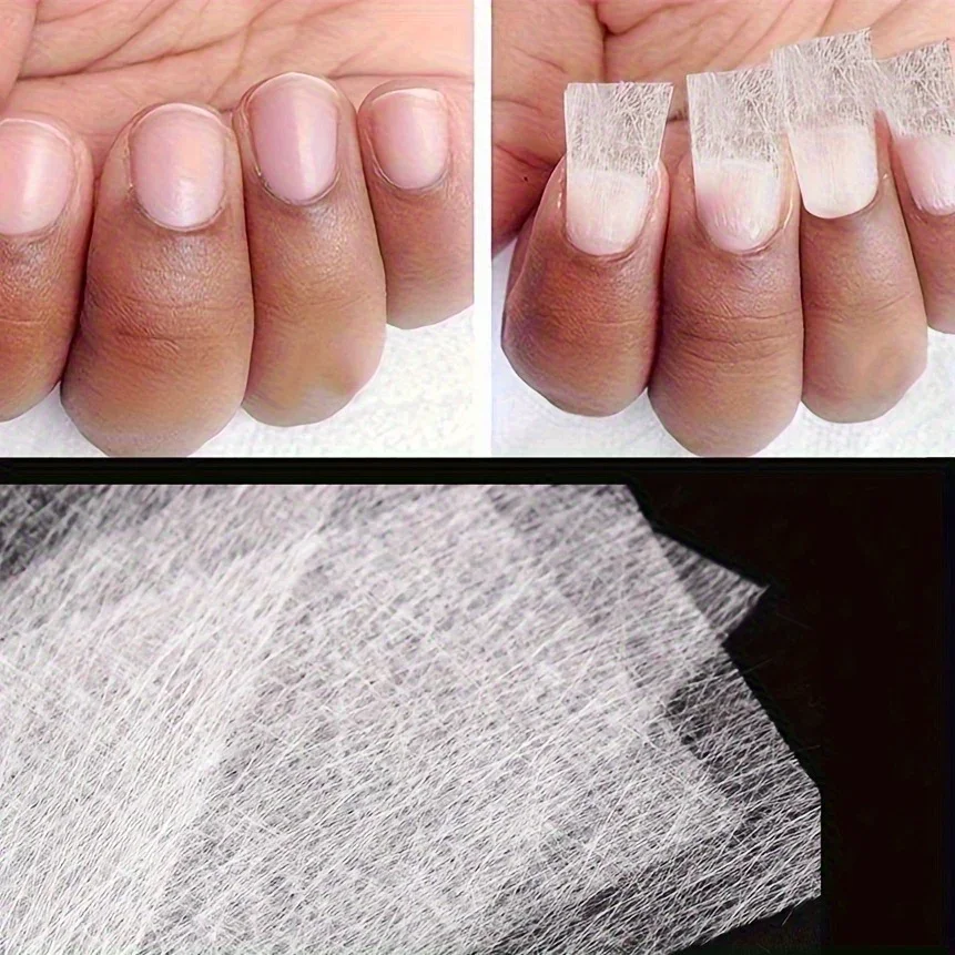 20pcs Professional Nail Extension Set - Crack-Resistant, Gel Polish Included, Easy to Use for Natural Glass Fiber Nails,