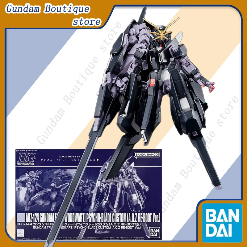 

Bandai Genuine HG ARZ-124 GUNDAM TR-6 [WONDWART] PSYCHO-BLADE CUSTOM [A.O.Z RE-BOOT Ver.] Anime Figure Assembly Model Toys Gift