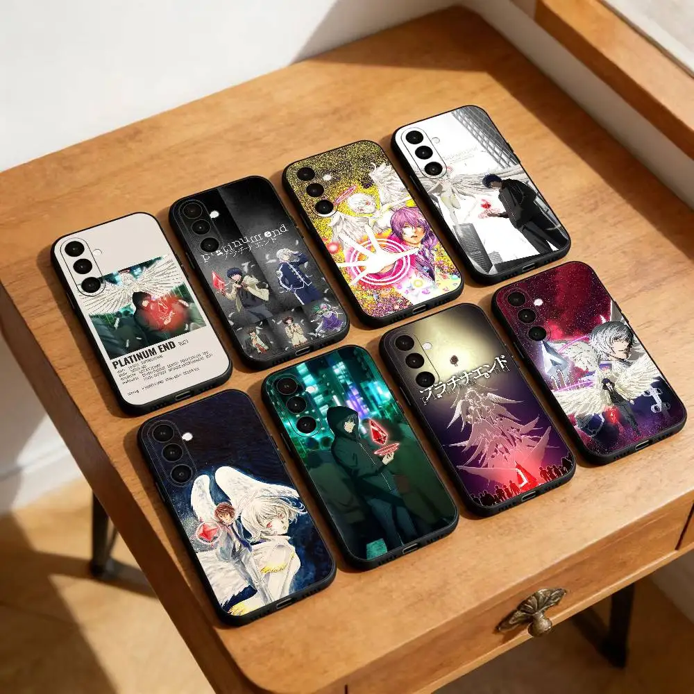 

Platinum End M-Mirai Phone Case For Samsung Galaxy A91,80,73,72 ,71,53,52,32 ,31,22,21s,20,Soft Black Case