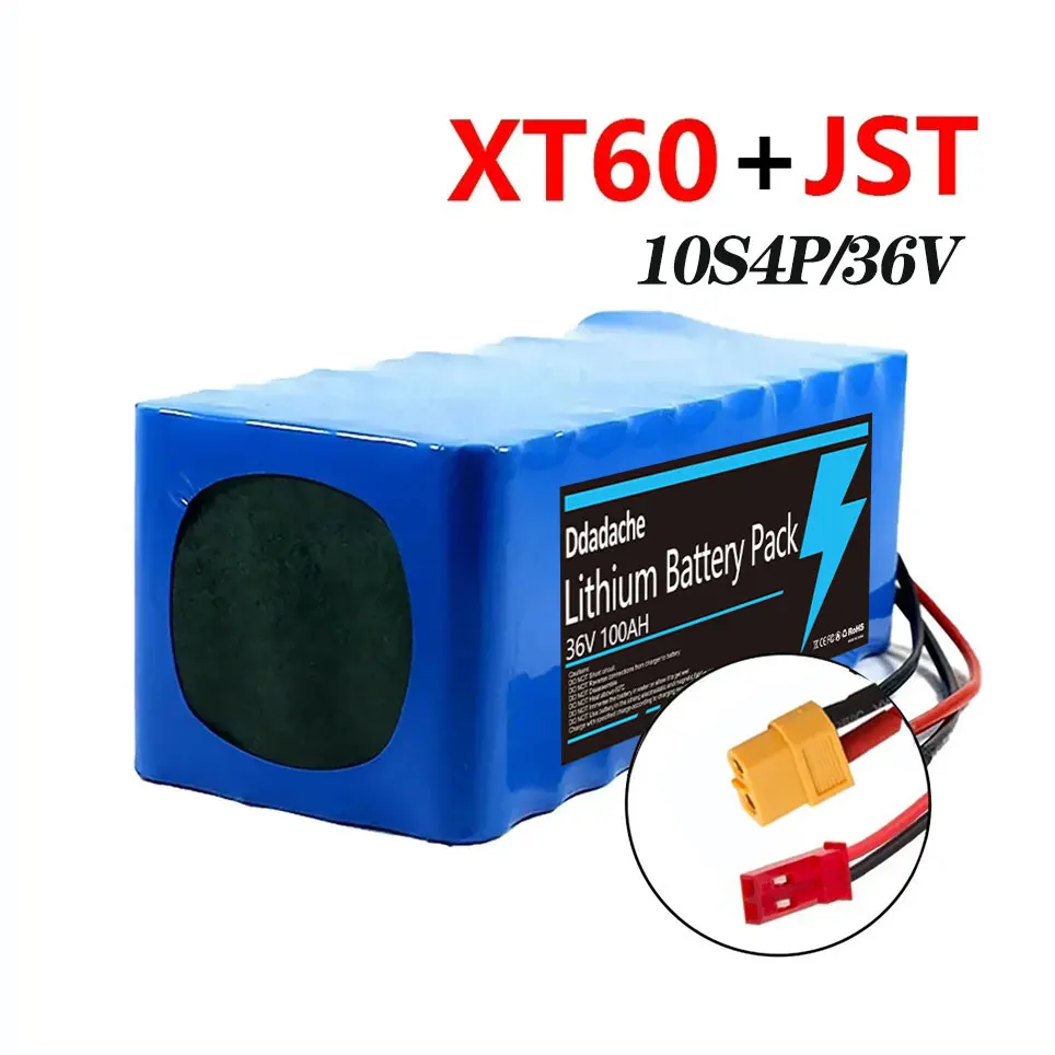 10S4P elektrische scooter 100000 mAh 36 v lithiumbatterij 18650 batterij 36 V 100 Ah elektrische scooter elektrische scooter batterij 36 v