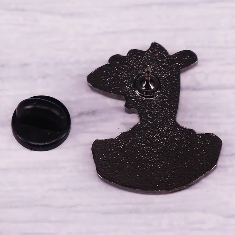 Screaming Weasel Pin Badge