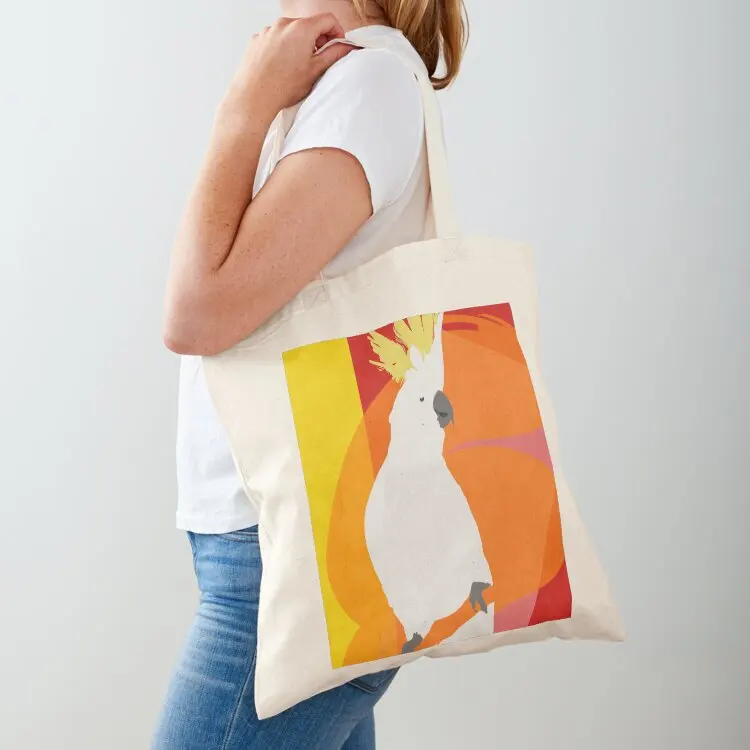 

Fiery Cockatoo Tote Bag personalized tote bag Large bags for women university shopper bag tote woman