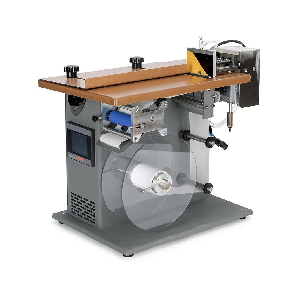 Flat Labeling Machine for Plastic Transparent Film Injection Molded Parts Hardware Toys Acrylic Small Film Applicator
