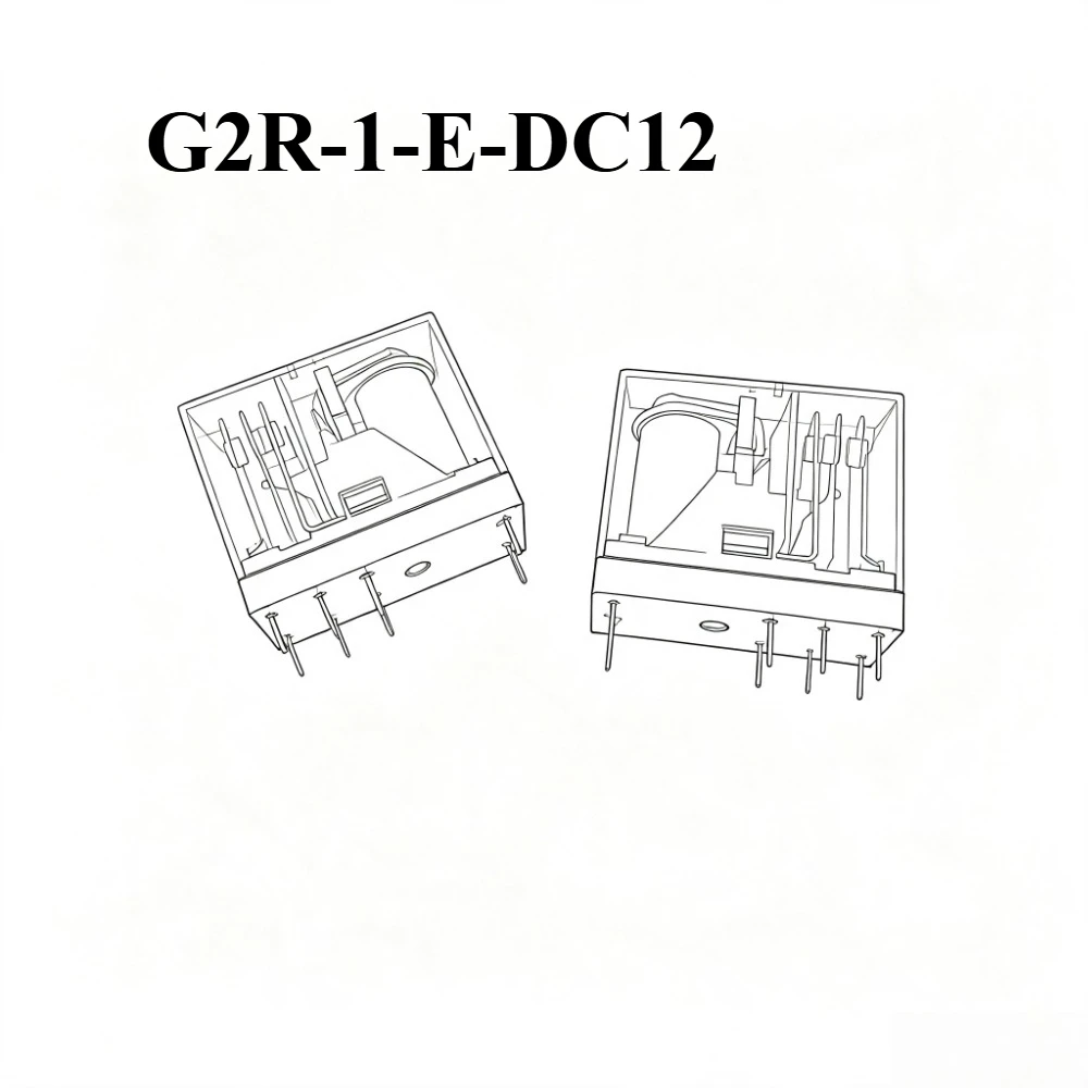 5PCS/Lot Original G2R-1-E 8PIN G2R-1-E-DC12 G2R-1-E-DC24 16A 250V G2R-1 2 1A 1-EN 12VDC 24VDC DC12V DC24V Electromagnetic relay