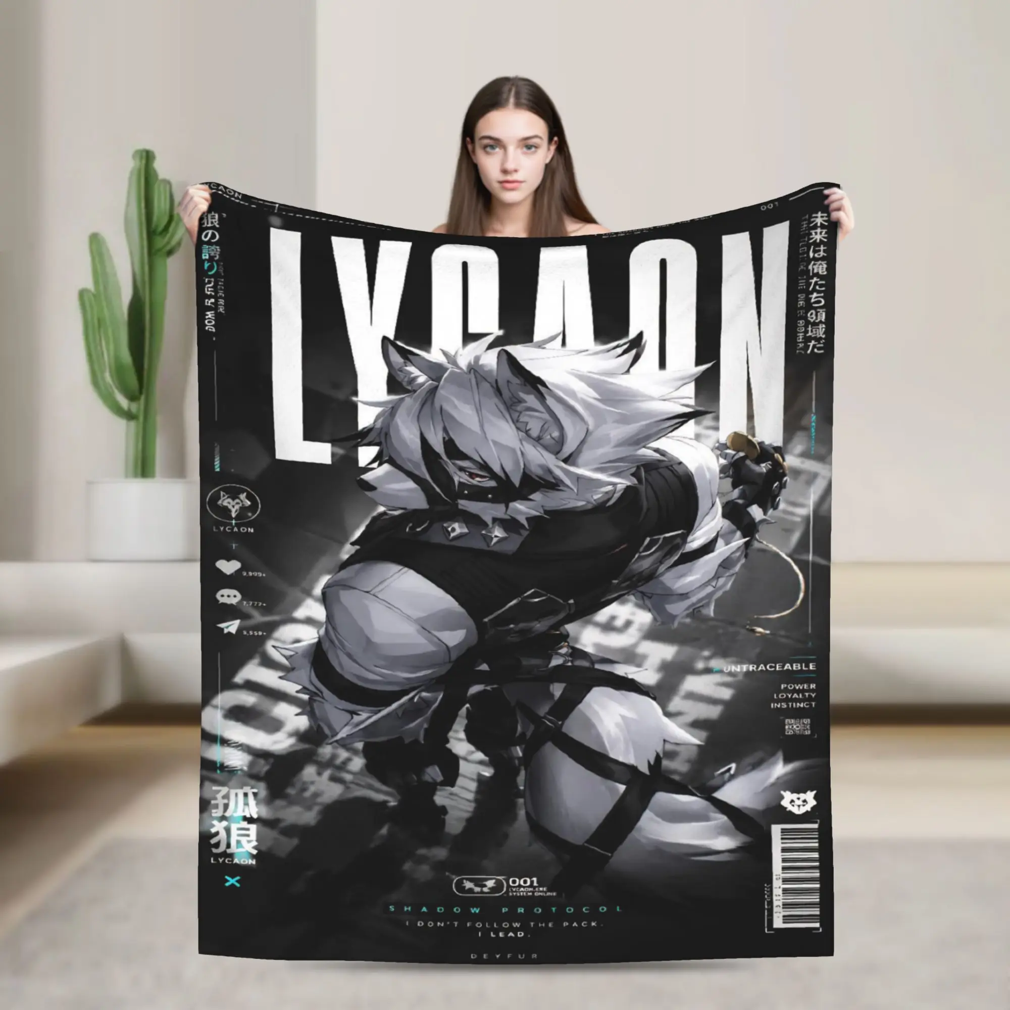 Zenless Zone Zero Blanket Super Soft Flannel Relax Gift  Throw Blanket Bedspreads