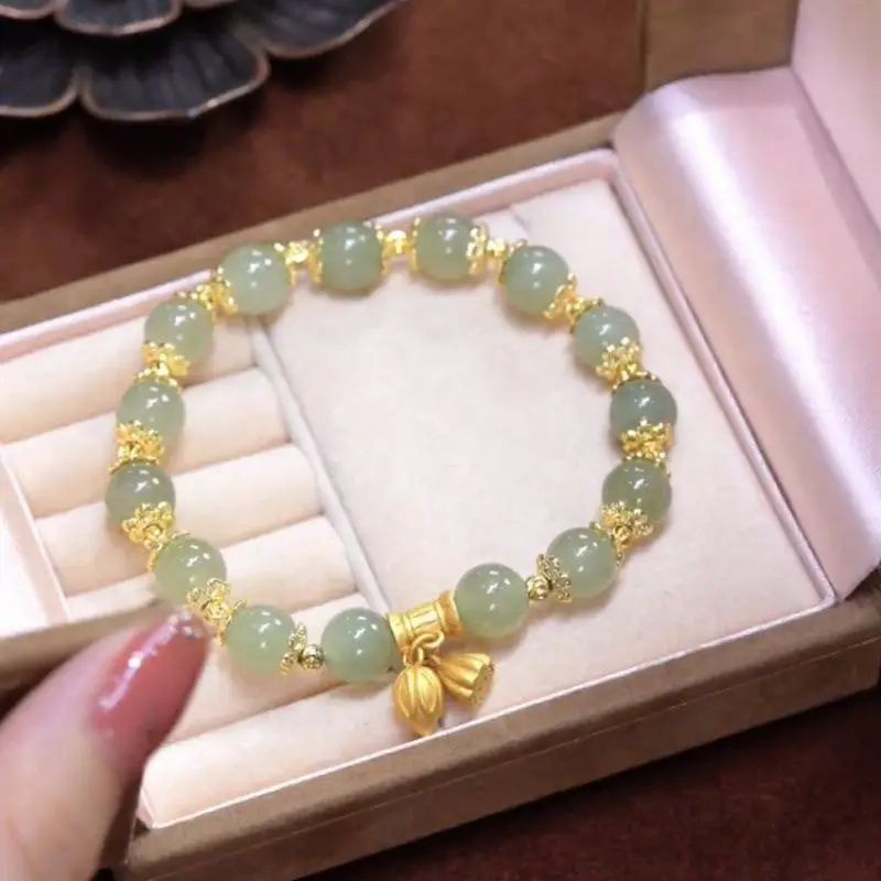 New Arrival Elegant Stylish New Chinese Style Delicate Bracelet Skin-Tone Enhancing Beaded Bracelet Gift for Women Bestie