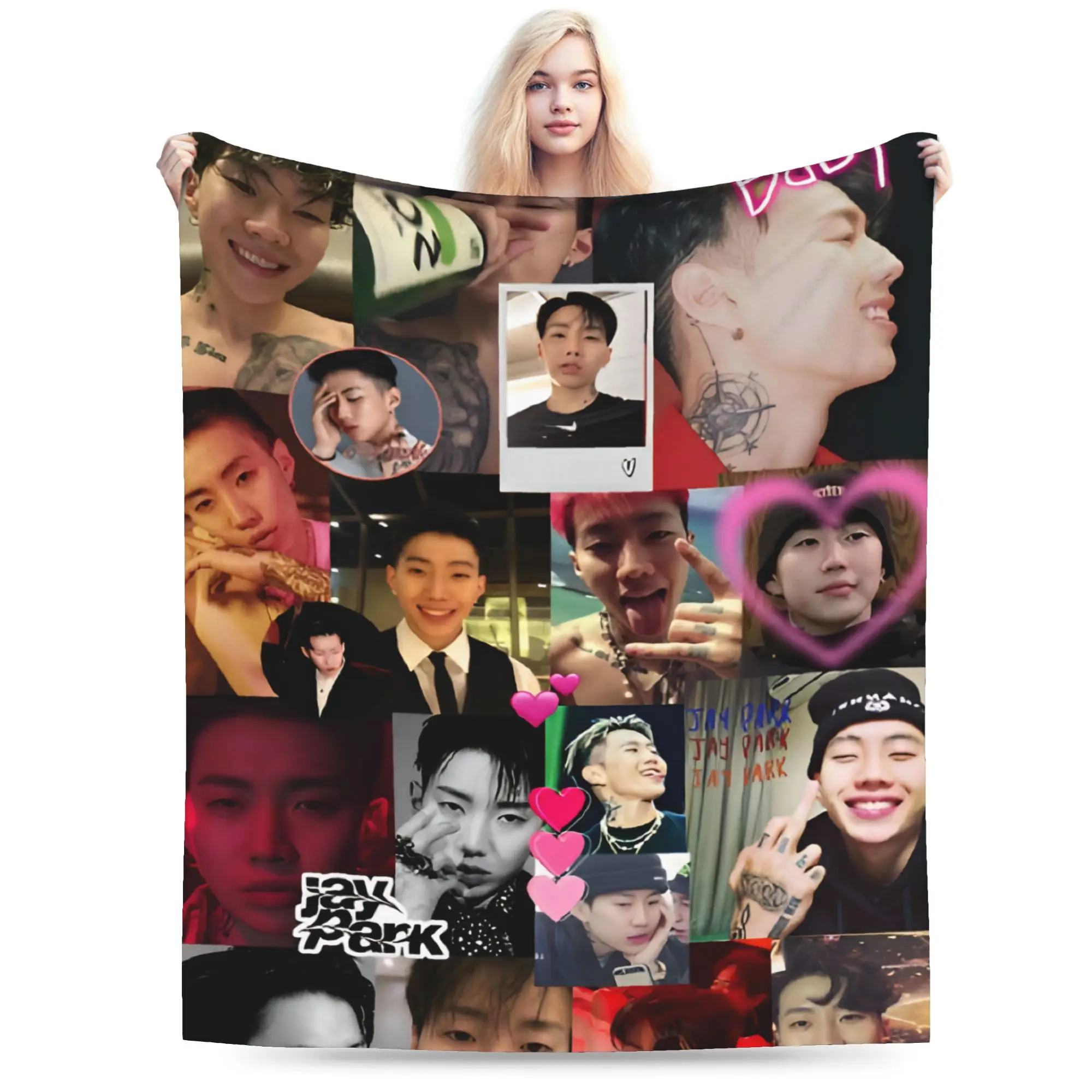 Jay Park  Blanket Cozy Soft  Throw Blankets for Bed 50x60 Inch Multi-size Bedspreads