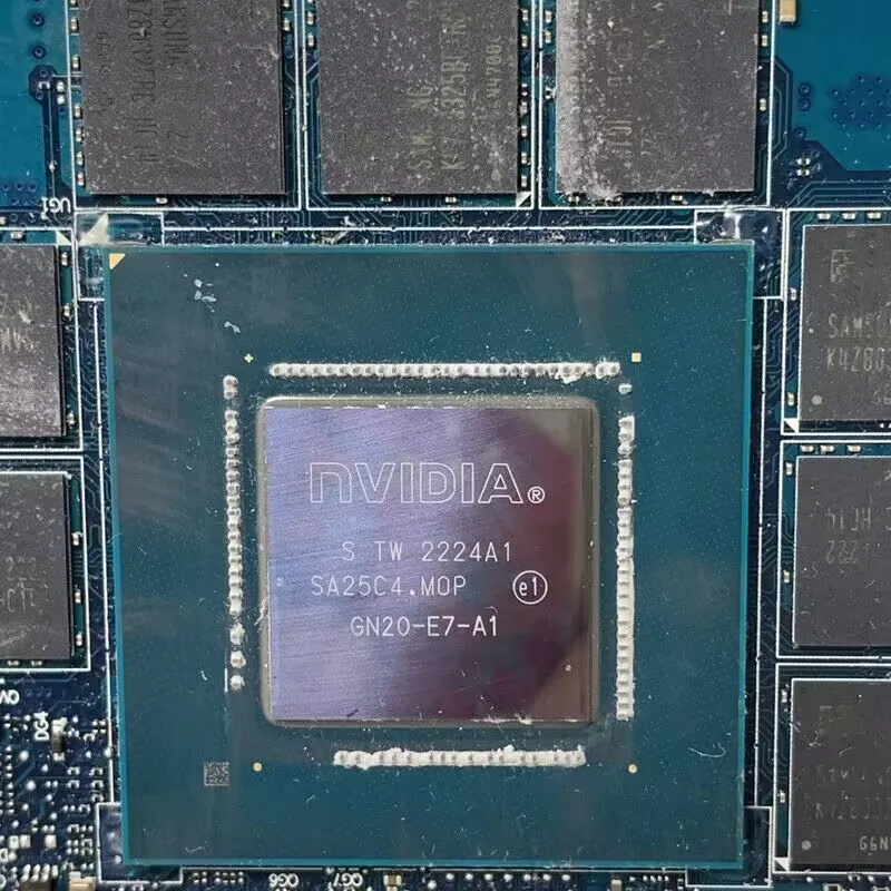 CN-08PTJX 08PTJX 8PTJX For DELL M17 R5 LA-L761P With Ryzen 9 6900HX CPU Laptop Motherboard GN20-E7-A1 RTX3080 100% Tested Good