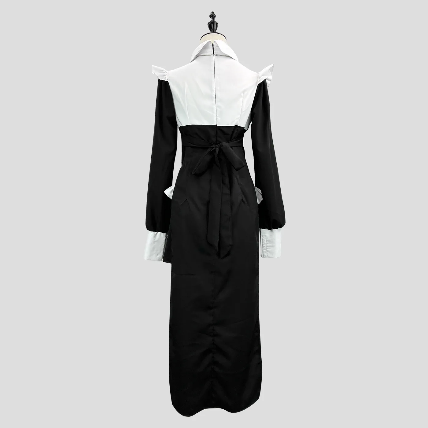 Large S-5XL Nun Cosplay Costume Traditional Adult Valak Black Religious Robe Suit Halloween Party Demo Nun Performance Clothes