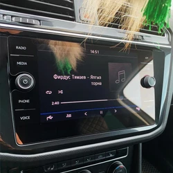 Car GPS Navigation Screen Protector Film Sticker Accessories For Volkswagen VW Tiguan mk2 Allspace Atlas 2018 2019 2020 Glass