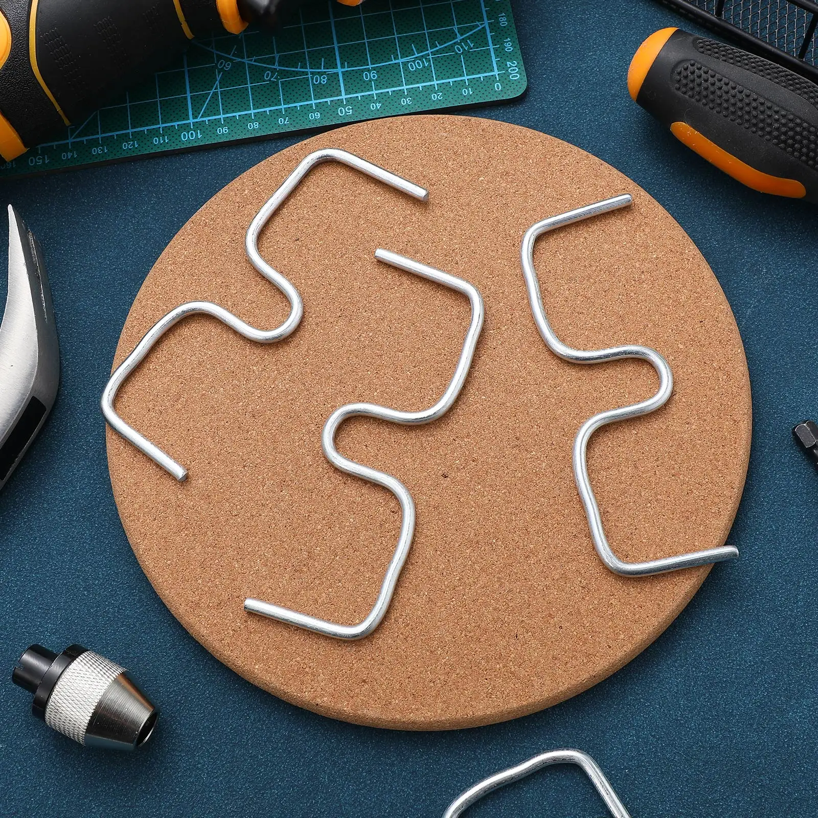 

1 set Branch Shaper for Fruit Trees 10cm M type Galvanized Wire Plant Moderator Gardening Tools Bending Clips Trainers