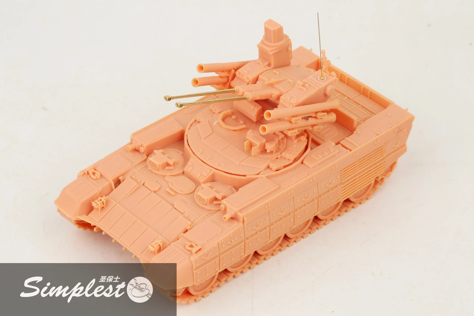 Simplest High-precision 3D D72005 Printing 1/72 Russian BMPT Model Kit