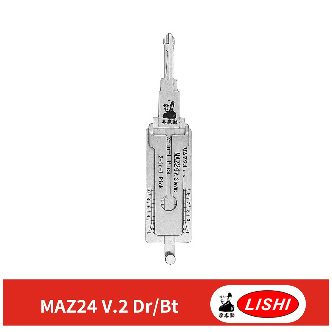 

Инструмент Lishi 2 в 1 MAZ24 V.2 Dr/Bt
