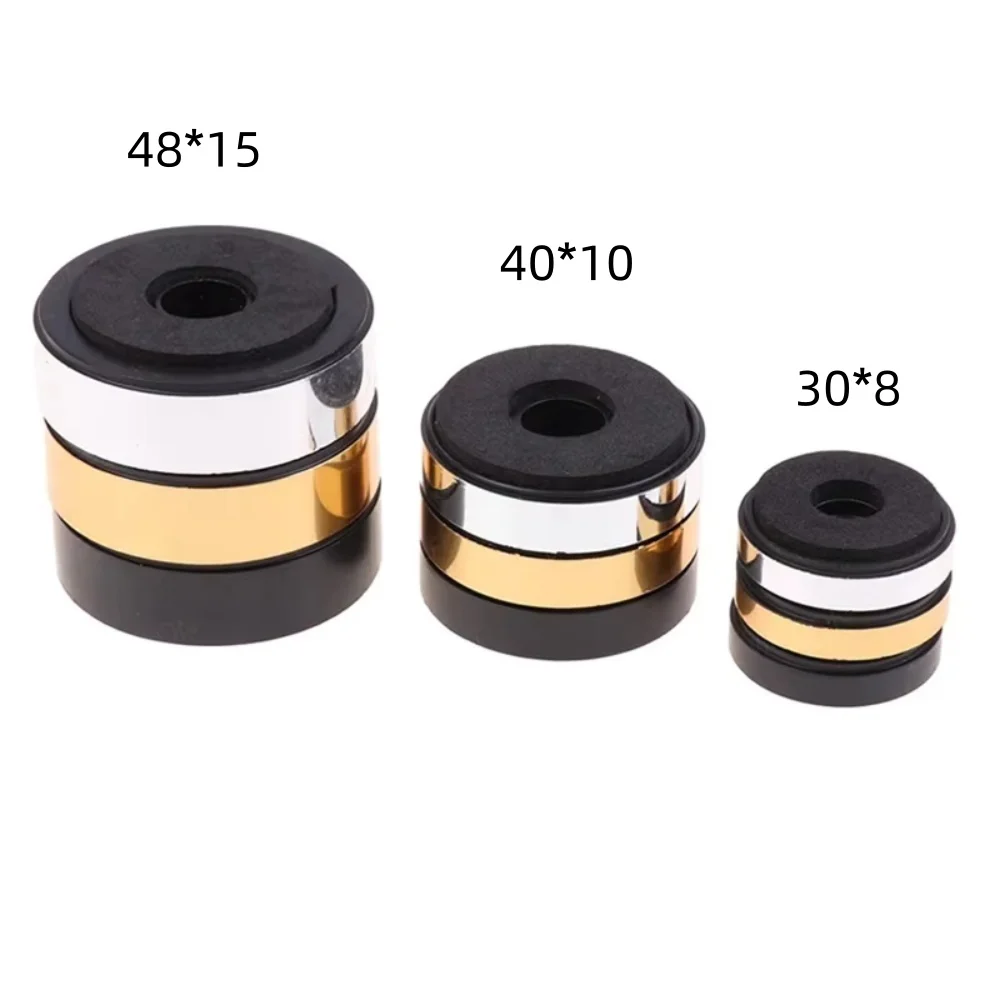 4pcs/set HIFI Audio Speaker Amplifier Anti-shock Absorber Feet Pads Isolation Stand Crab Claw Clamp Bracket For Camera Tripods