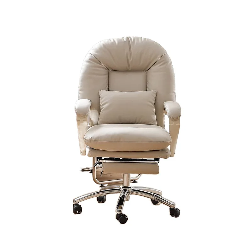 

The computer chair is comfortable and reclining, and the office chair is comfortable and sedentary.