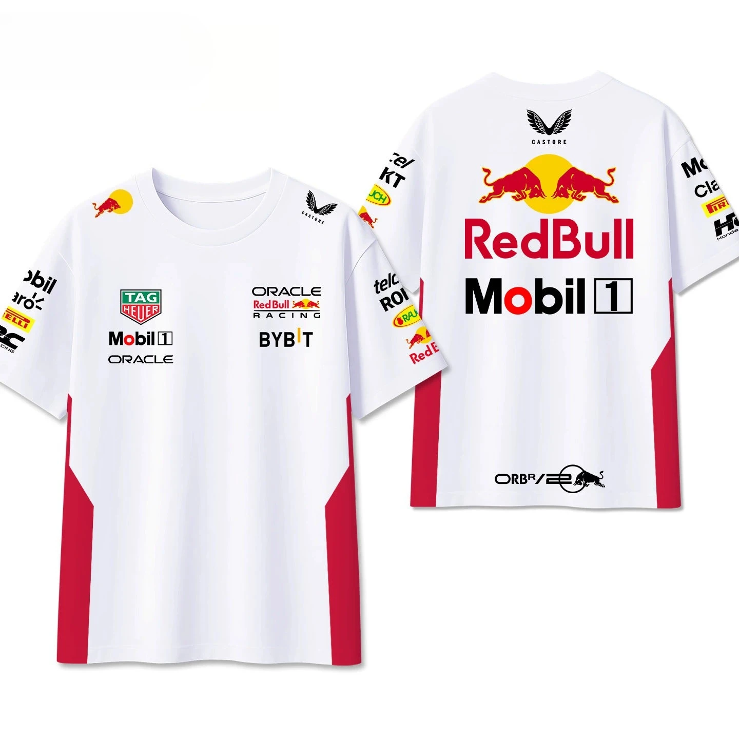 2026 Red Bull Racing F1 racing suit RedBull Verstappen fan quick-drying ice silk short-sleeve T-shirt