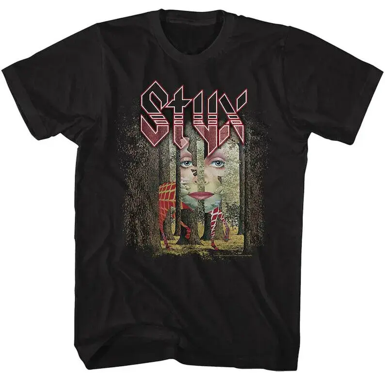 Styx The Grand Illusion Black Unisex T-Shirt