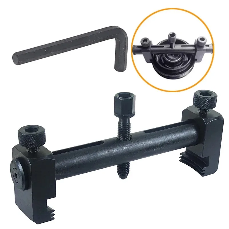 

Universal Puller for Ribbed Drive Pulley Crankshaft Remover Kit with Hex Allen Key Car Repair Tool A/C Unit Water Pumps