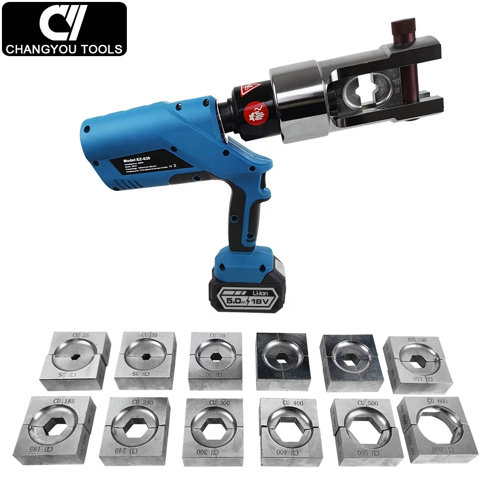 EZ-630 18Ton   Electric Powered Battery Crimping Tool