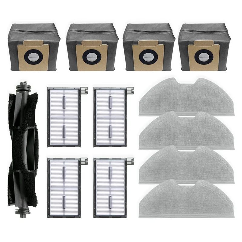 

Для Eufy X8 Pro SES робот-пылесос, запасные части, основная роликовая щетка, фильтр Hepa, накладка для швабры, тканевый мешок для пыли, аксессуары