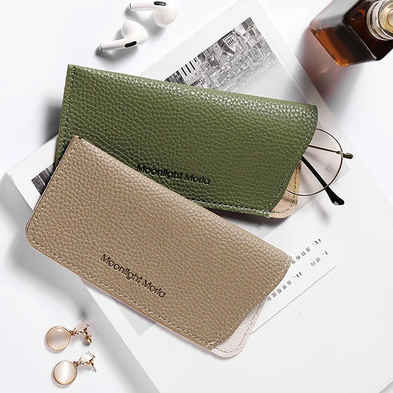 Neue Unisex-Mode Brillentasche Schutzhülle für Damen und Herren Tragbare Sonnenbrillen-Etui Lesebrillen-Box Zubehör